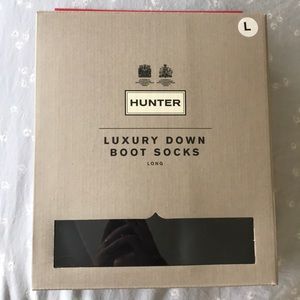 Hunter Tall Luxury Down Boot Socks